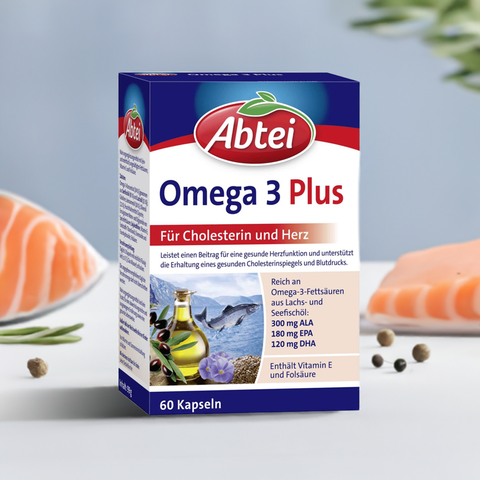 Omega 3 Plus mit Omega 6-9 Fettsäuren - bester-kauf.ch 