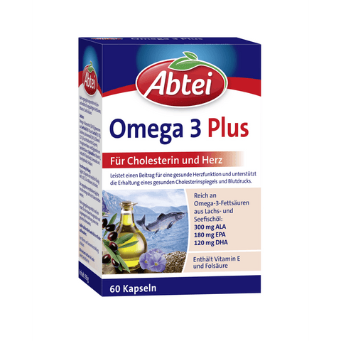 bester-kauf.ch Omega 3 Plus mit Omega 6-9 Fettsäuren Abtei   Nahrungsergänzung