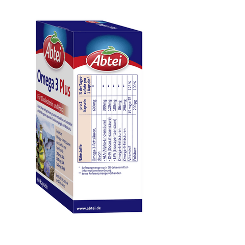 bester-kauf.ch Omega 3 Plus mit Omega 6-9 Fettsäuren Abtei   Nahrungsergänzung