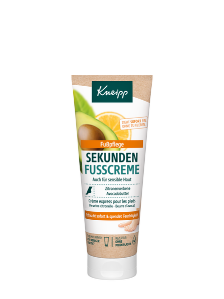 bester-kauf.ch Sekunden Fußcreme Zitrone & Avocado Kneipp   Hautpflege