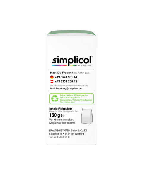 bester-kauf.ch Simplicol Expert Apfel-Grün Simplicol   Textilfarbe