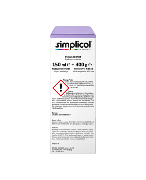 bester-kauf.ch Simplicol Intensiv Miss Lavendel Simplicol   Textilfarbe