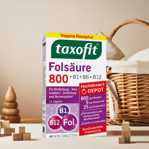 Taxofit Folsäure 800 bester-kauf.ch B Vitamine