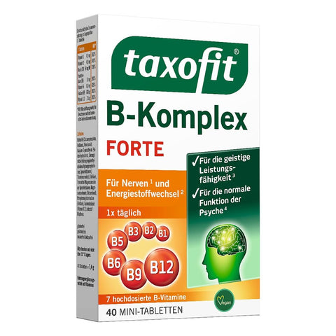 bester-kauf.ch Taxofit B-Komplex Forte Folsäure Mini-Tabletten Taxofit   Nahrungsergänzung