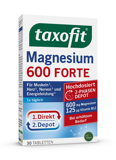 bester-kauf.ch Taxofit Magnesium 600 Forte Taxofit   Nahrungsergänzung