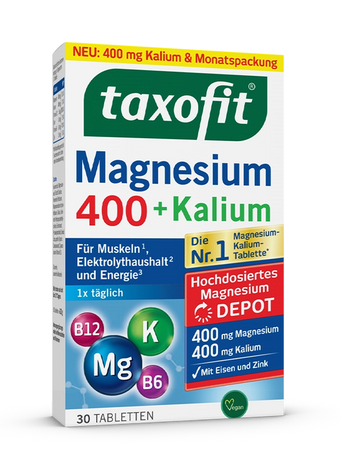 bester-kauf.ch Taxofit Magnesium 400 Kalium Taxofit   Nahrungsergänzung