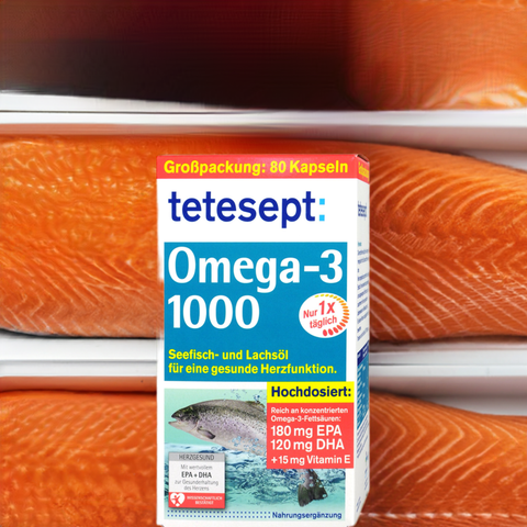 Tetesept Omega 3 Salmon Oil 1000