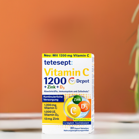 Tetesept Vitamin C 1200 + Zinc + D3