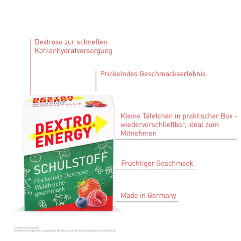 bester-kauf.ch Dextro Energy Schulstoff Waldfrucht Dextro   Bonbons & Traubenzucker