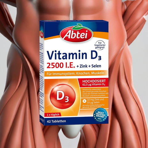 Vitamin D3 2500 I.E - bester-kauf.ch 