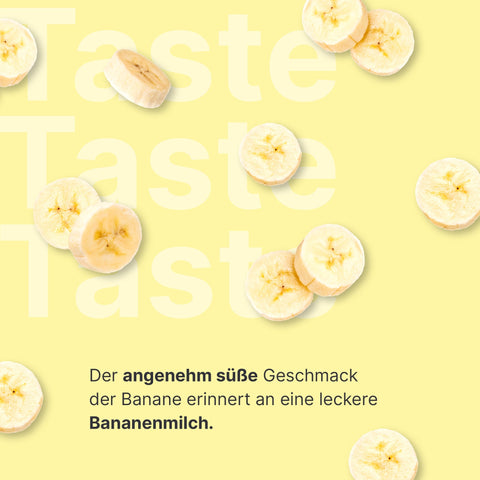 Leckerer Bananengeschmack