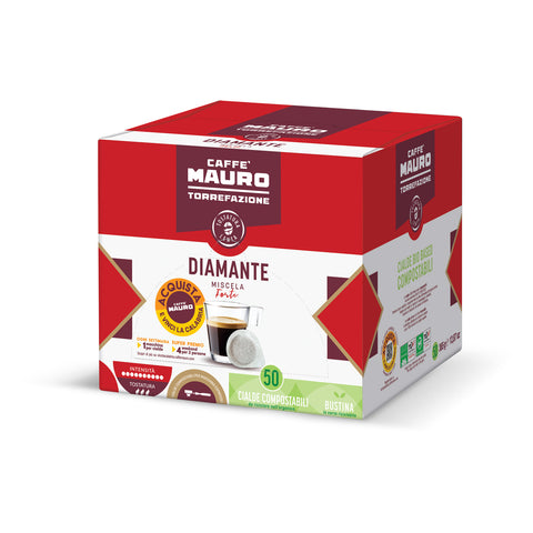 Caffè Mauro «Diamante» Pads 50 Stk.