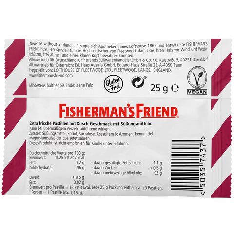 bester-kauf.ch Fisherman's Friend Cherry Zuckerfrei Fisherman's Friend   Bonbons & Traubenzucker