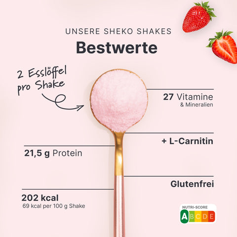 Balance Shake Erdbeere (378g)