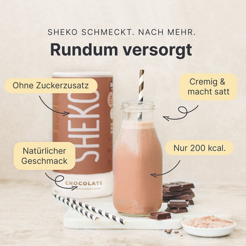 Mit SHEKO Shakes rundum versorgt