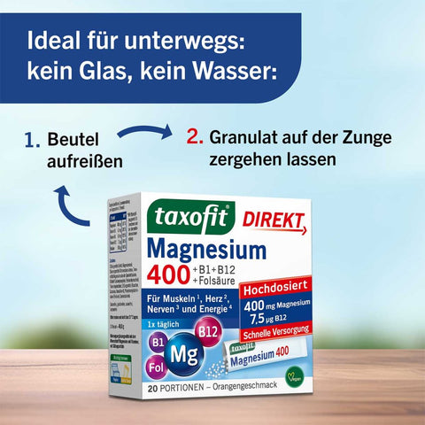 bester-kauf.ch Taxofit Magnesium 400 Taxofit   Nahrungsergänzung